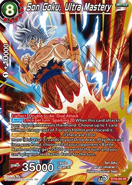 Son Goku, Ultra Mastery - BT16-005 - Super Rare available at 401 Games Canada