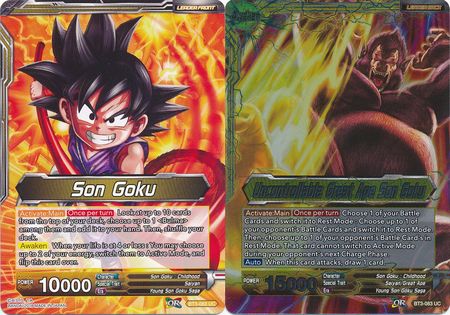 Son Goku // Uncontrollable Great Ape Son Goku - BT3-083 - Uncommon (Foil) available at 401 Games Canada