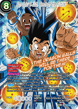 Son Goku & Uub, Seeds of the Future - TB2-069 - Secret Rare available at 401 Games Canada