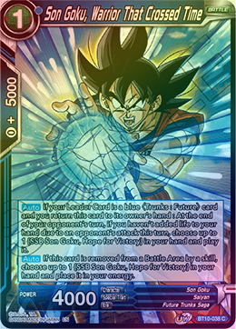 Son Goku, Warrior That Crossed Time - BT10-038 - Common (FOIL) available at 401 Games Canada