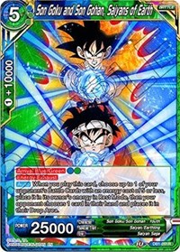 Son Goku and Son Gohan, Saiyans of Earth - DB1-091 - Rare available at 401 Games Canada