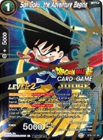 Son Goku, the Adventure Begins - BT6-107 - Judge Level 2 Promo (Foil) available at 401 Games Canada