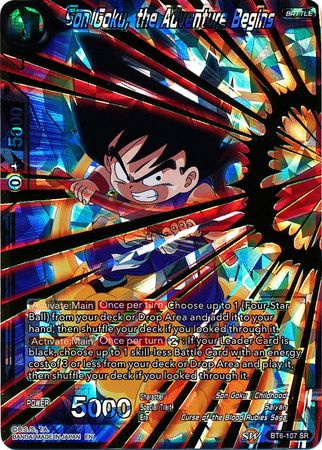 Son Goku, the Adventure Begins - BT6-107 - Super Rare available at 401 Games Canada