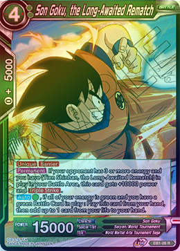 Son Goku, the Long-Awaited Rematch - EB1-26 - Rare (FOIL) available at 401 Games Canada