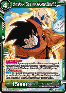 Son Goku, the Long-Awaited Rematch - EB1-26 - Rare available at 401 Games Canada