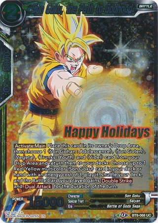 Son Goku, the Path to Godhood - BT8-068 - Gift Box Promo available at 401 Games Canada