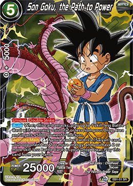 Son Goku, the Path to Power - EB1-51 - Super Rare available at 401 Games Canada