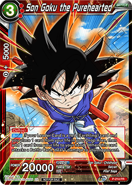 Son Goku the Purehearted - P-214 - Promo available at 401 Games Canada