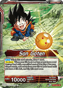 Son Goten - BT15-001 - Uncommon available at 401 Games Canada