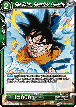 Son Goten, Boundless Curiosity - DB3-058 - Common available at 401 Games Canada