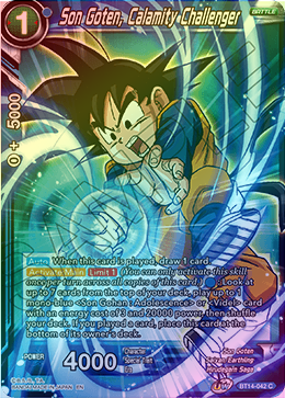 Son Goten, Calamity Challenger - BT14-042 - Common (FOIL) available at 401 Games Canada