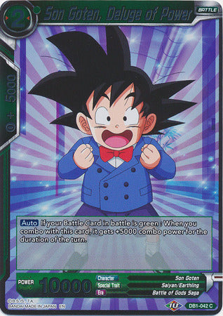 Son Goten, Deluge of Power - DB1-042 - Common (FOIL) available at 401 Games Canada