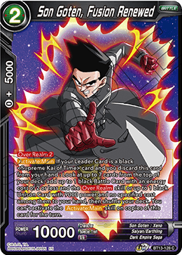 Son Goten, Fusion Renewed - BT13-128 - Common (FOIL) available at 401 Games Canada