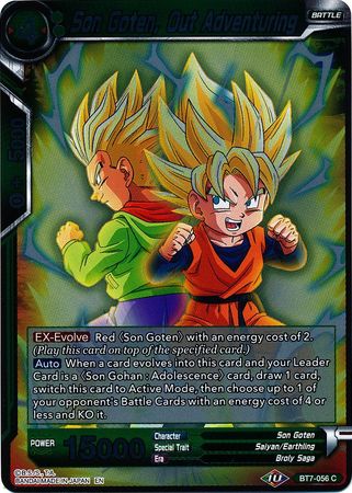 Son Goten, Out Adventuring - BT7-056 - Common (FOIL) available at 401 Games Canada