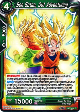 Son Goten, Out Adventuring - BT7-056 - Common available at 401 Games Canada