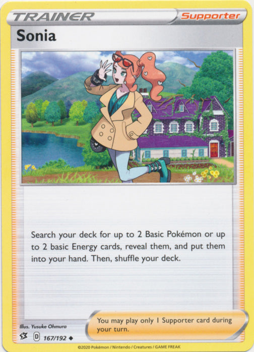 Sonia - 167/192 - Uncommon available at 401 Games Canada