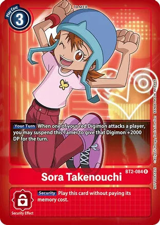 Sora Takenouchi - BT2-084 - (Official Tournament Pack Vol.3) available at 401 Games Canada