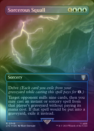 401 Games Canada - Sorcerous Squall - Borderless (Surge Foil) (LTC) 401 Games Canada - Sorcerous Squall - Borderless (Surge Foil) (LTC)
