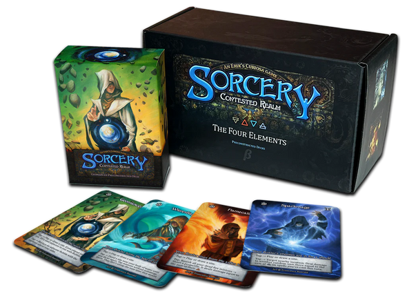 Sorcery: Conested Realm Precon Deck Display - Beta Edition (Pre-Order) available at 401 Games Canada