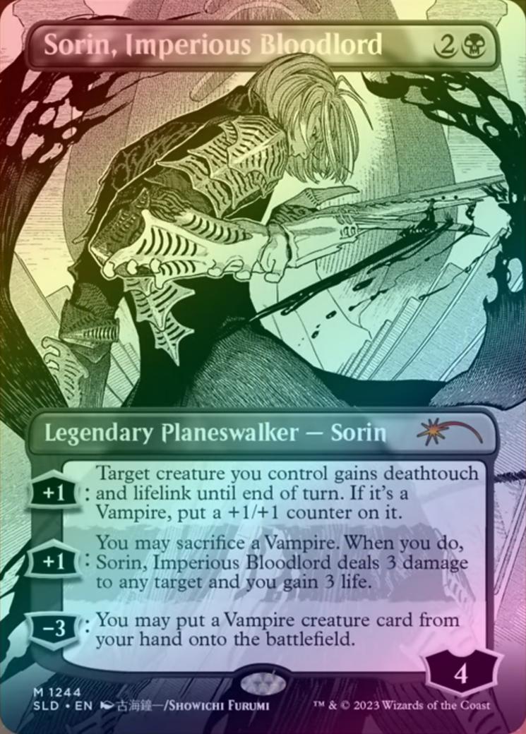 Sorin, Imperious Bloodlord - More Borderless Planeswalkers Secret Lair  (Foil) (SLD)