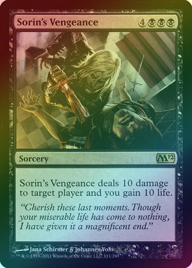 Sorin's Vengeance (Foil) (M12) available at 401 Games Canada