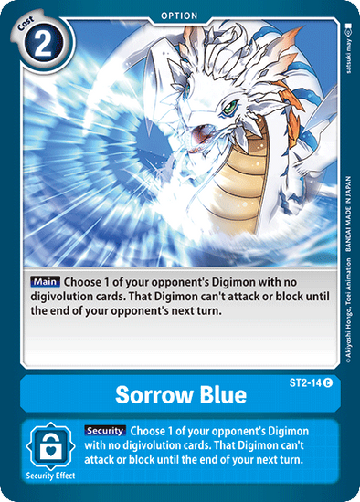 Sorrow Blue - ST2-14 - Common available at 401 Games Canada