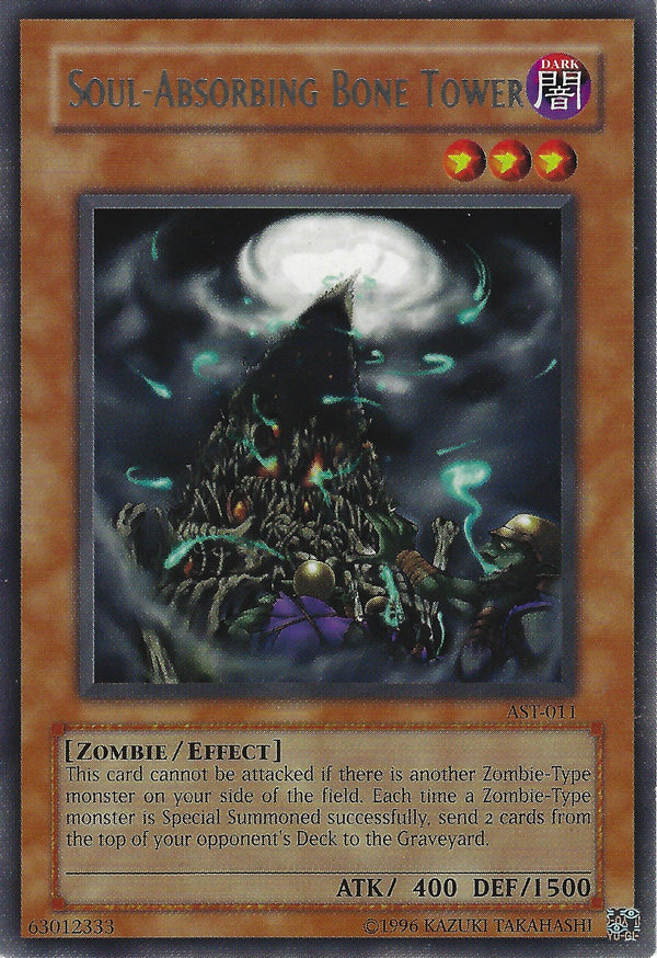 Soul-Absorbing Bone Tower - AST-011 - Rare - Unlimited available at 401 Games Canada