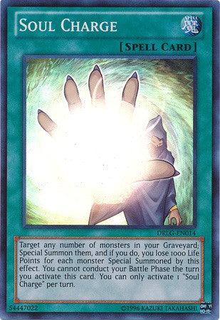Soul Charge - DRLG-EN014 - Super Rare - Unlimited available at 401 Games Canada