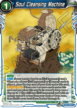 Soul Cleansing Machine - BT12-054 - Common available at 401 Games Canada