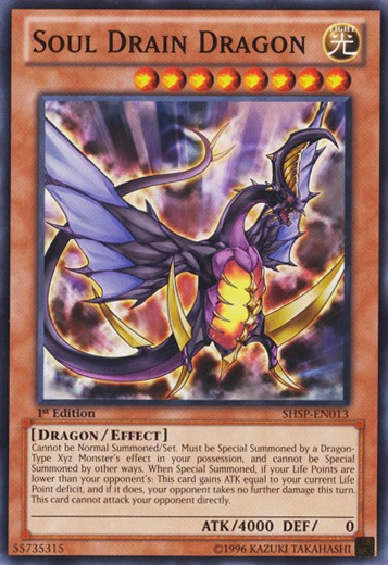 Soul Drain Dragon - SHSP-EN013 - Common - 1st Edition available at 401 Games Canada