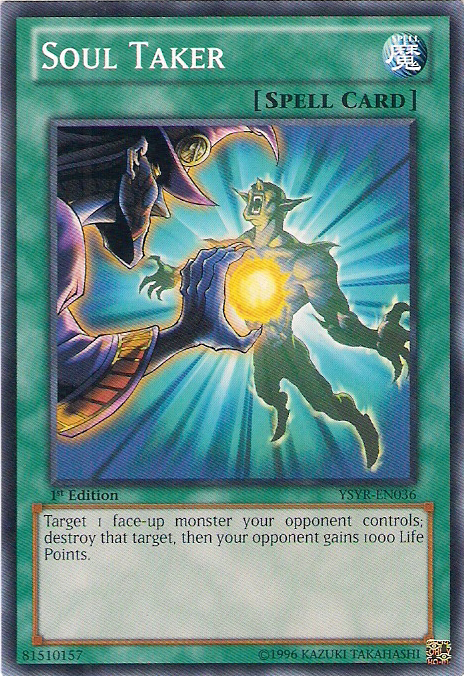401 Games Canada - Soul Taker - YSYR-EN036 - Common - 1st Edition 401 Games Canada - Soul Taker - YSYR-EN036 - Common - 1st Edition