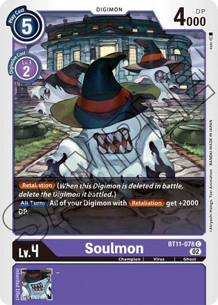 Soulmon - BT11-078 - Common available at 401 Games Canada