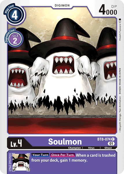 Soulmon - BT8-074 - Common available at 401 Games Canada