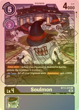 Soulmon (Foil) - BT11-078 - Common available at 401 Games Canada