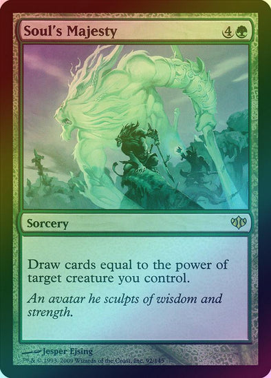 Soul's Majesty (Foil) (CON) available at 401 Games Canada