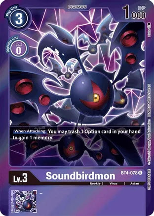 Soundbirdmon - BT4-078 - (Event Pack 2 Alternate Art) available at 401 Games Canada