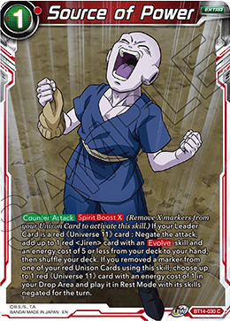 Source of Power - BT14-030 - Common available at 401 Games Canada