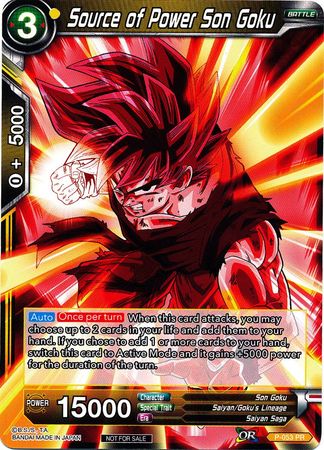 Source of Power Son Goku - P-053 - Promo (Non-Foil) available at 401 Games Canada