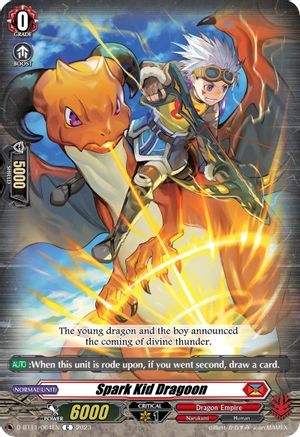 Spark Kid Dragoon - D-BT11/064EN - Common available at 401 Games Canada