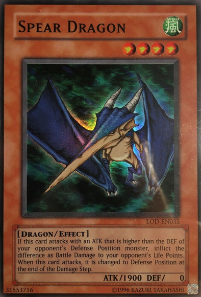 Spear Dragon - LOD-EN035 - Super Rare - Unlimited Worldwide available at 401 Games Canada