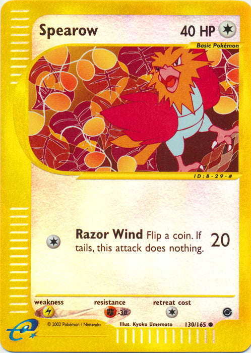 Spearow - 130/165 - Common - Reverse Holo available at 401 Games Canada