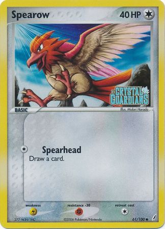 Spearow - 61/100 - Common - Reverse Holo available at 401 Games Canada