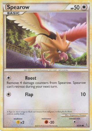 Spearow - 62/95 - Common available at 401 Games Canada