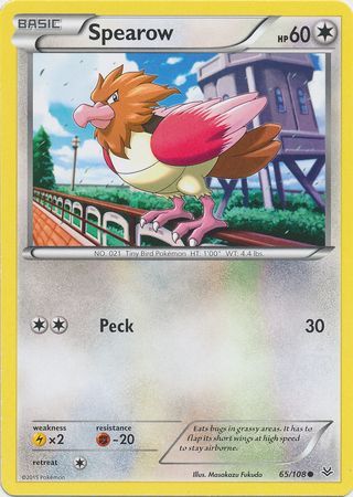 Spearow - 65/108 - Common available at 401 Games Canada