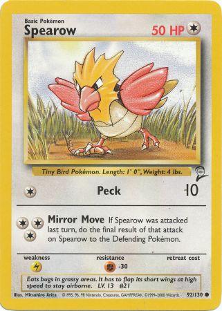 Spearow - 92/130 - Common available at 401 Games Canada