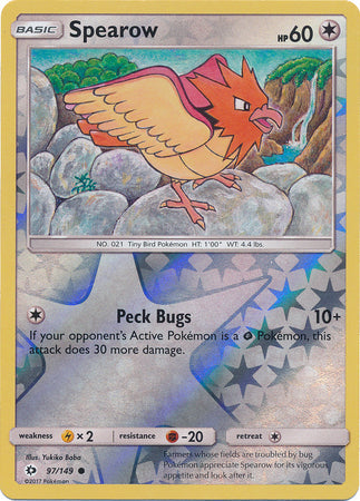 Spearow - 97/149 - Common - Reverse Holo available at 401 Games Canada