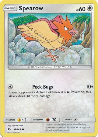 Spearow - 97/149 - Common available at 401 Games Canada