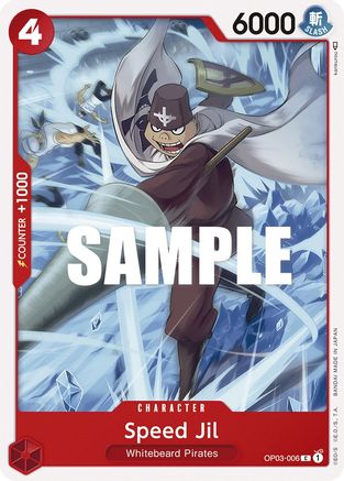 Speed Jil - OP03-006 - Common available at 401 Games Canada