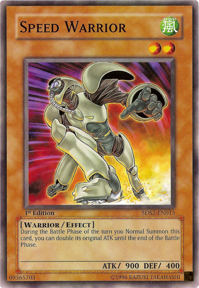 Speed Warrior - 5DS2-EN015 - Common - 1st Edition available at 401 Games Canada