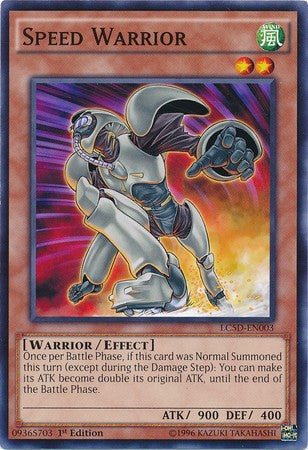 Speed Warrior - LC5D-EN003 - Common - 1st Edition available at 401 Games Canada